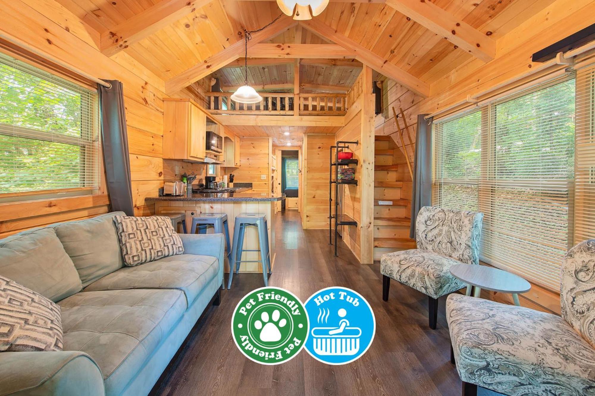 Eden Cabin Forested Tiny Home On Lookout Mtn Chattanooga Exterior photo